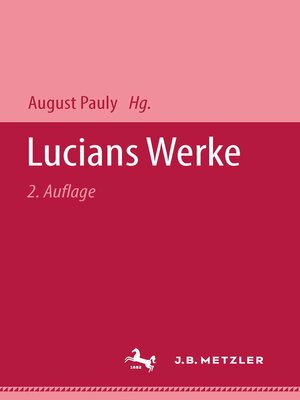 cover image of Lucians Werke